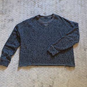 ATM leopard sweatshirt